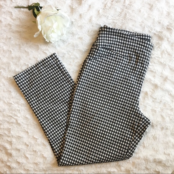 Versona Pants - Versona Modern Crop Gingham Pant